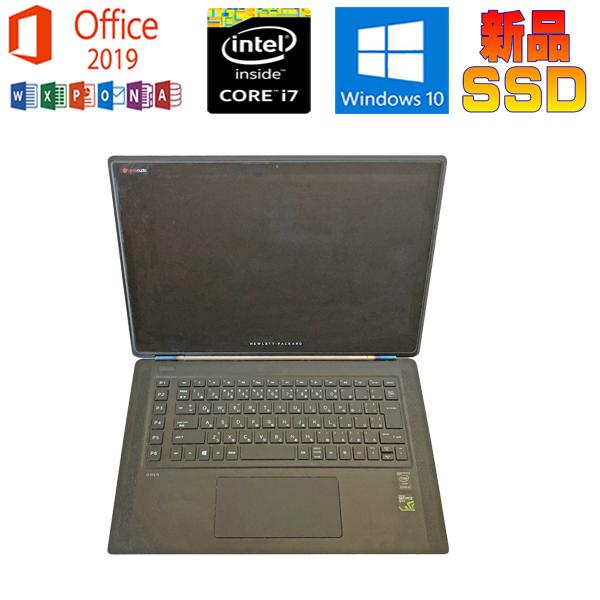 【美品】HP☆ノートパソコン☆Windows10☆カメラ付き☆4GB☆500GB OMEN 中古パソコン HP 15-5006TX/Microsoft Office 2019 Core i7