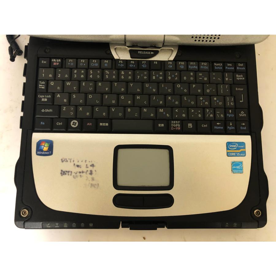 Panasonic - 中古タフブック Pana CF-19AW1ADS win10 office Panasonic TOUGHBOOK CF Microsoft Office 2019 Core i5 2520M 2.5GHz