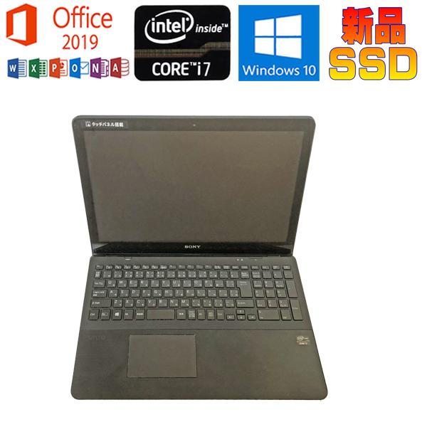 VAIO Fit 中古パソコン SONY 15シリーズ SVF15A19CJB Microsoft Office