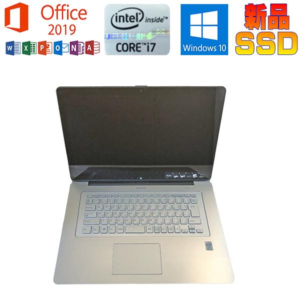 VAIO Fit 中古パソコン SONY Fit15A SVF15N18DJS Microsoft Office