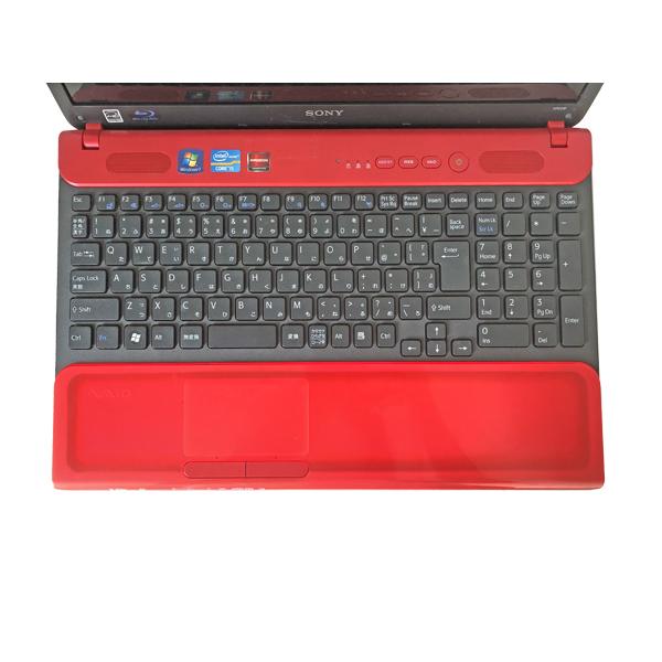 新品高速SSD 赤色 ノートパソコン 中古良品 Win10 15型ワイド SONY 