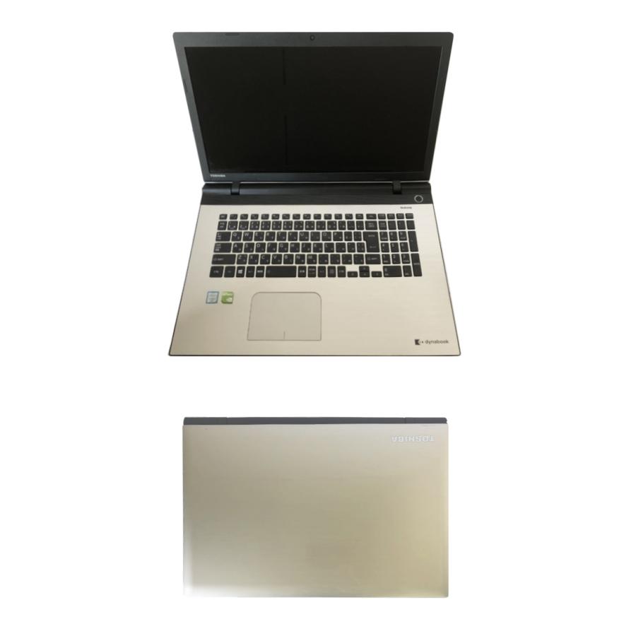 中古パソコン TOSHIBA dynabook PTB67RG-SHA Microsoft Office 2019 Core i7-5500U 2.4GHz 8GB 128SSD 17.3型FHD Windows10 Pro｜notepc-store｜02