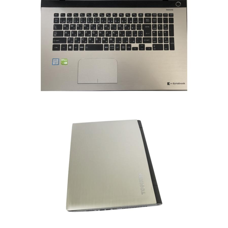 中古パソコン TOSHIBA dynabook PTB67RG-SHA Microsoft Office 2019 Core i7-5500U 2.4GHz 8GB 128SSD 17.3型FHD Windows10 Pro｜notepc-store｜03