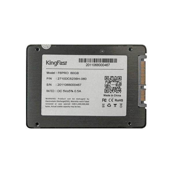 新品 Kingfast f6pro SSD 60GB SATA3 6Gbp 7mm MLC NAND FLASH | KINGMAX | 02