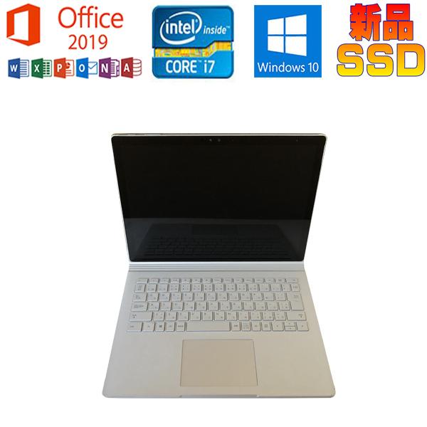 Microsoft Surface Book2 Microsoft Office 2019 Core i5-7200U 2.65Hz 8GB 256GB(SSD) 13.5型タッチ 3000×2000 Webカメラ 中古タブレットPC 元箱付き｜notepc-store