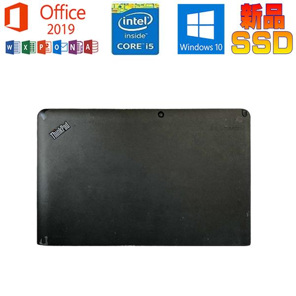 タブレット 中古Lenovo ThinkPad Helix 3701-2G0 Microsoft Office 2019 Core i5 3337U 1.80GHz 4G 128GB 11.6型 カメラ Win10  中古ノートパソコン