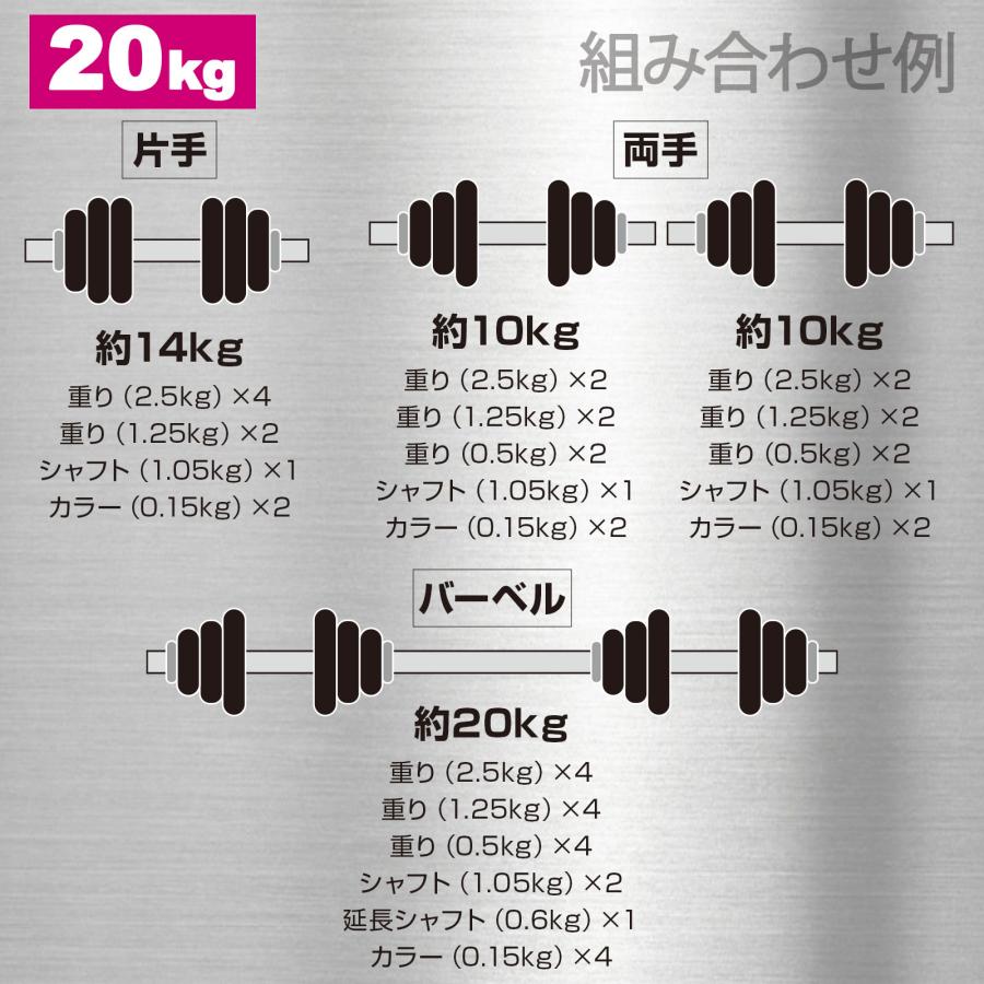 TOP FILM ダンベル 可変式 5kg 可変式ダンベル 2個セット 10kg 多機能