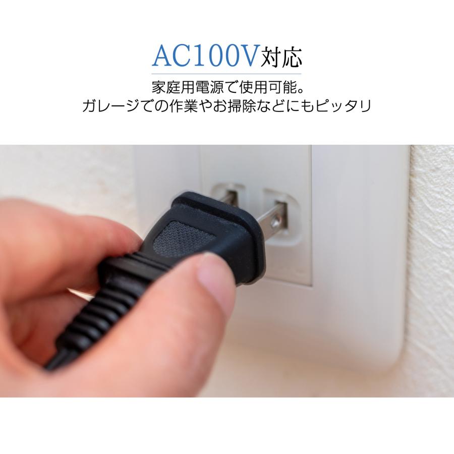 エアーコンプレッサー 100v オイルレス 静音 30l ミニコンプレッサー タイヤ空気入れ 自動車 エアーツール | ONE STEP | 15