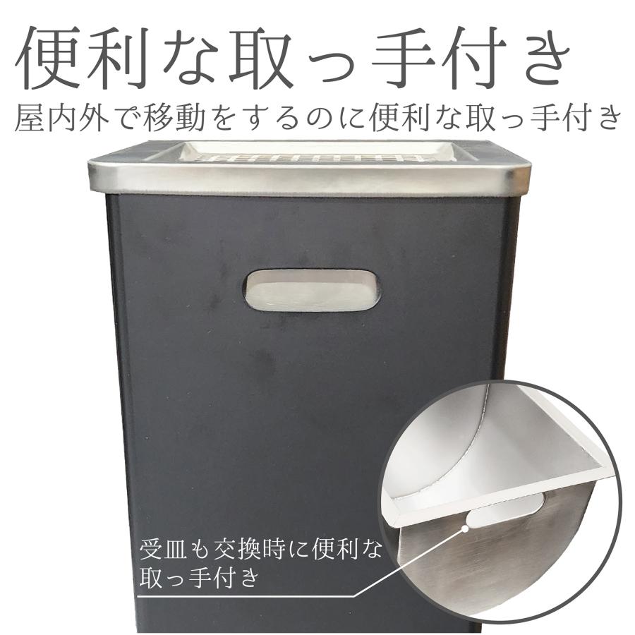 業務用　標準スタンド灰皿　屋外屋内共用タイプ　新品未使用品 山崎産業 灰皿スタンド 屋外用 3L 業務用 スモーキング AL-106 （ 法人