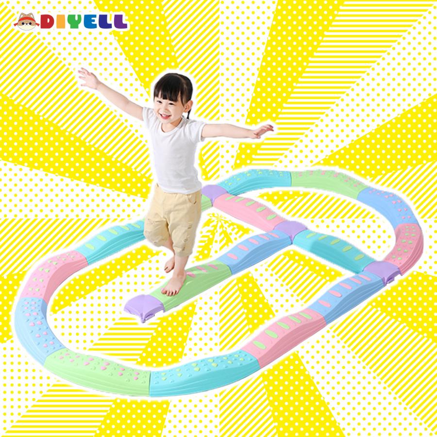 DIYELL ソフト平均台 バランスビーム 平均台 幼児 家庭用 体操