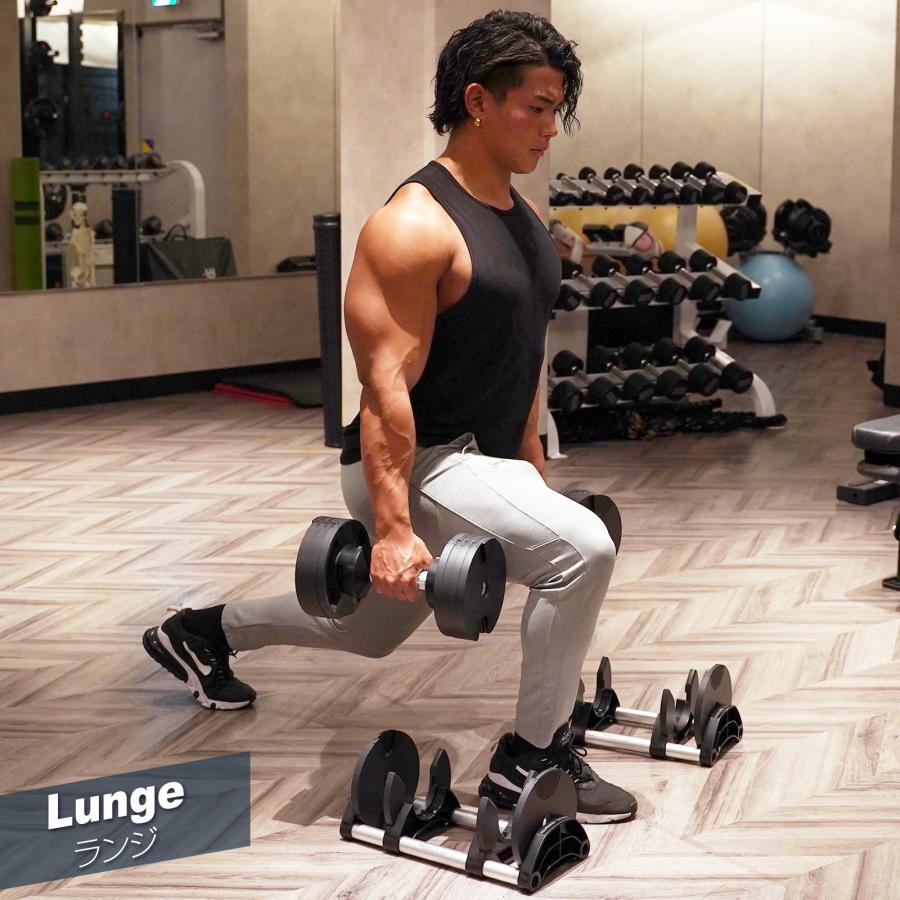 NUO ダンベル 可変式 20kg 1個 フレックスベル 2kg刻み 20kg flexbell