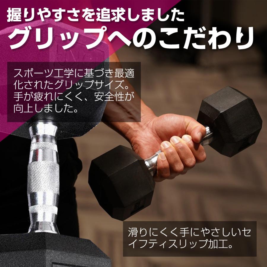 ダンベル17.5kg 2個セット ヘックスダンベル ヘキサゴンダンベル 六角 TOP FILM ダンベル 鉄アレイ 17.5kg 2個セット 35kg ヘックスダンベル