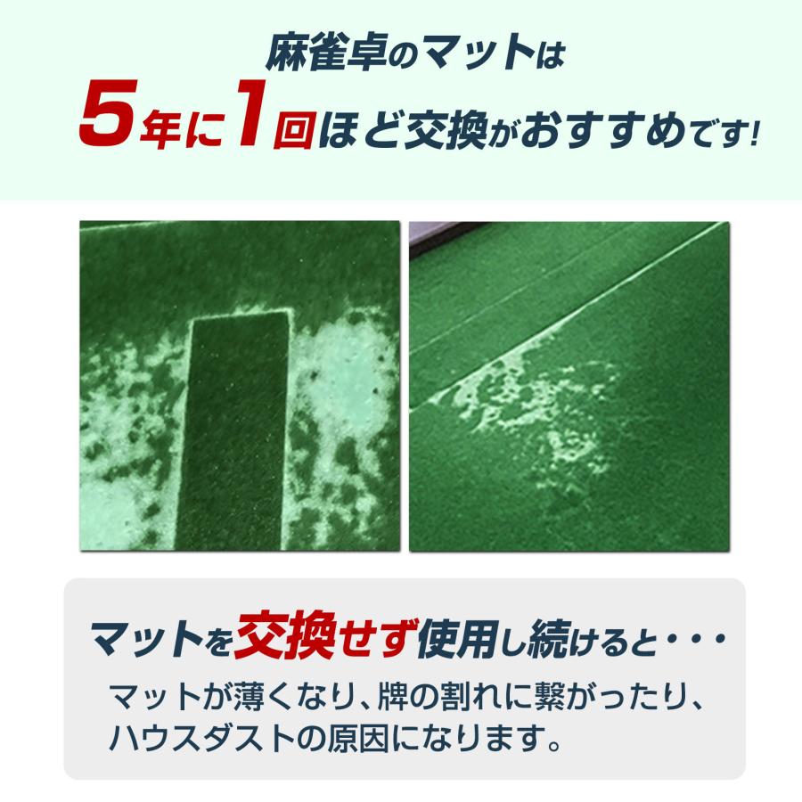 雀鳳（JONGHO） 麻雀マット 交換用マット 天板 張り替え マット シート