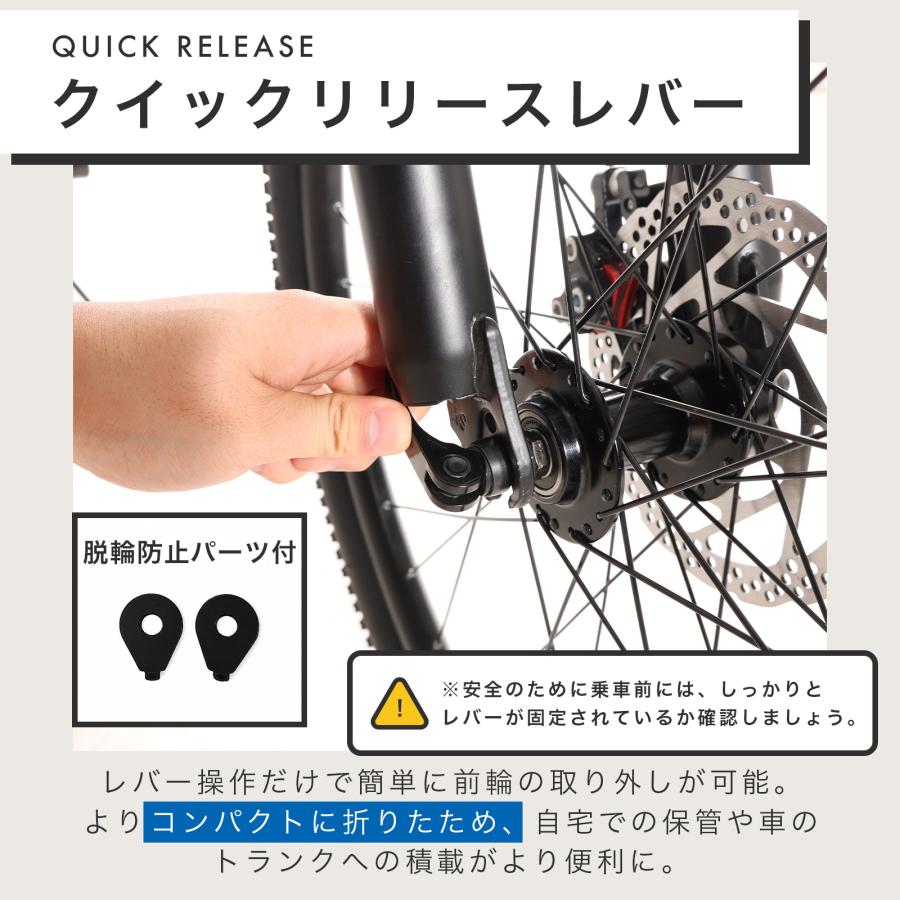 XLEAT 折りたたみマウンテンバイク スポーツ自転車 26インチ MTB