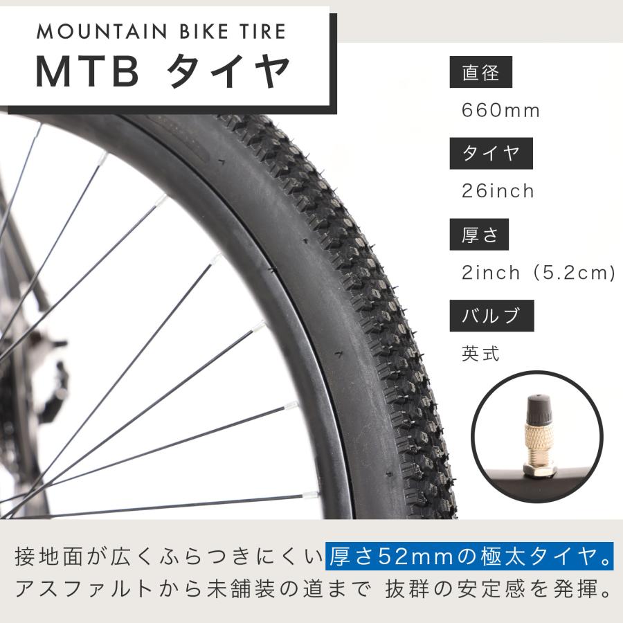 XLEAT 折りたたみマウンテンバイク スポーツ自転車 26インチ MTB