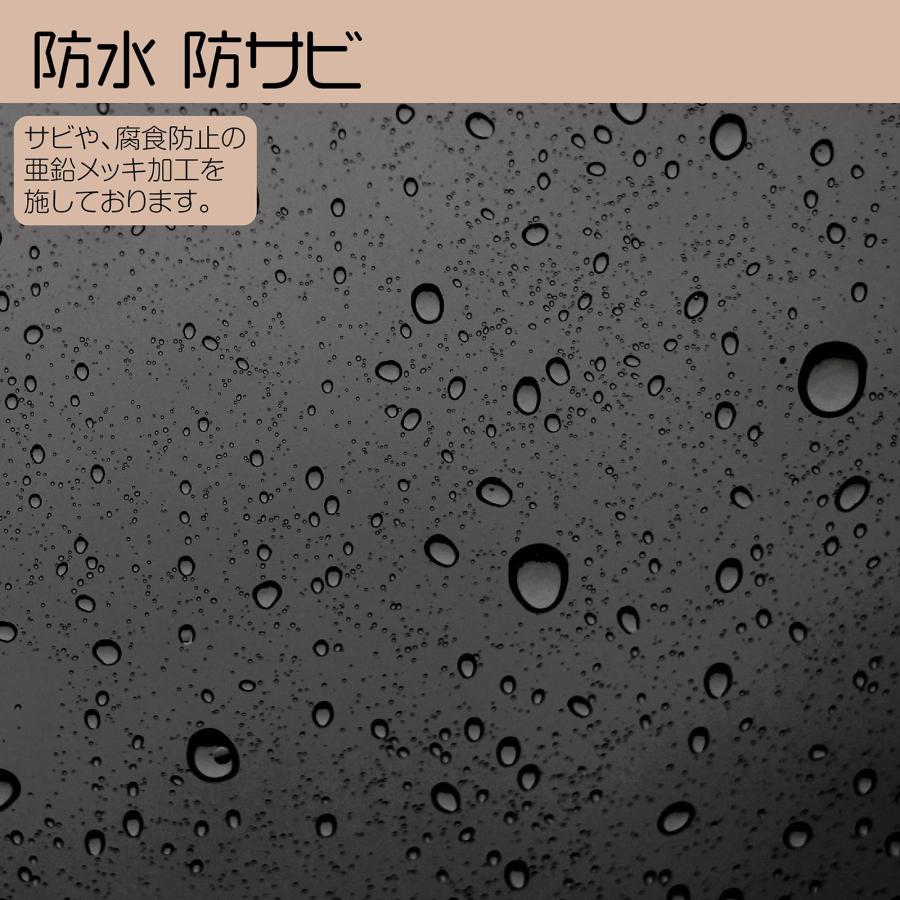 宅配ボックス 戸建 後付け ポスト 一体 郵便受け 2段 鍵 大容量 置き配ボックス 屋外 大型 置き型 おしゃれ | ONE STEP | 03