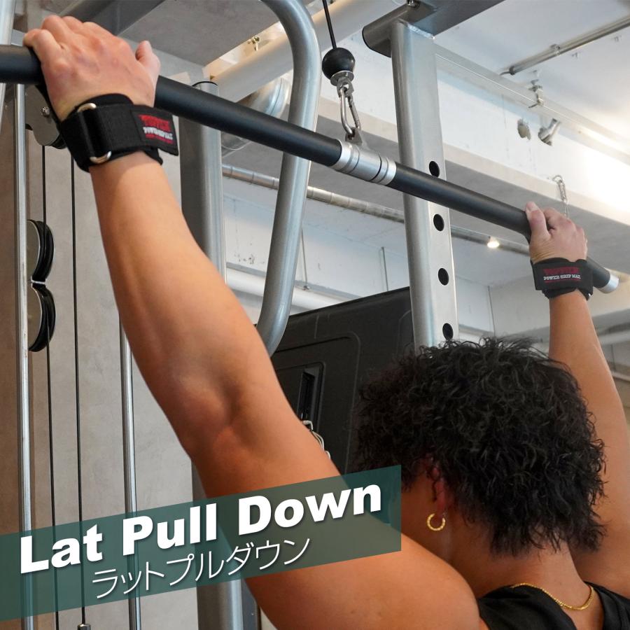 パワーグリップ トレーニンググローブ 筋トレ 懸垂 リストストラップ プロ サポーター 手首 ベンチプレス | TOP FILM | 13