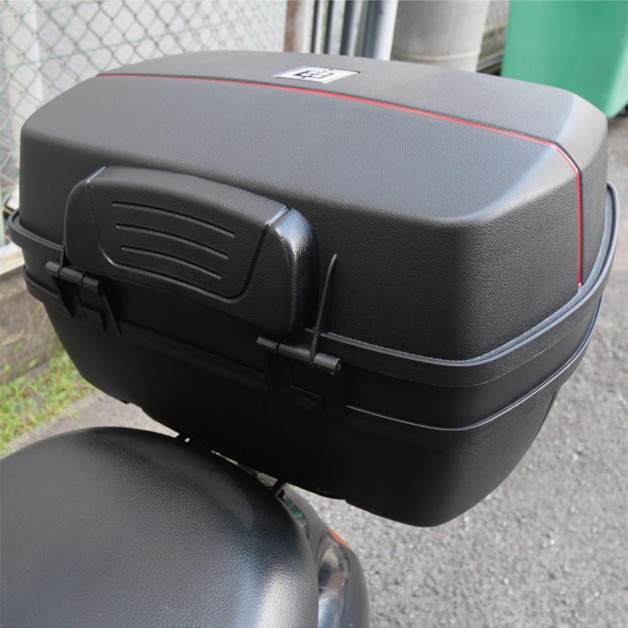 ONE STEP リアボックス バイク 32L 背もたれ パット バイク用 バイク