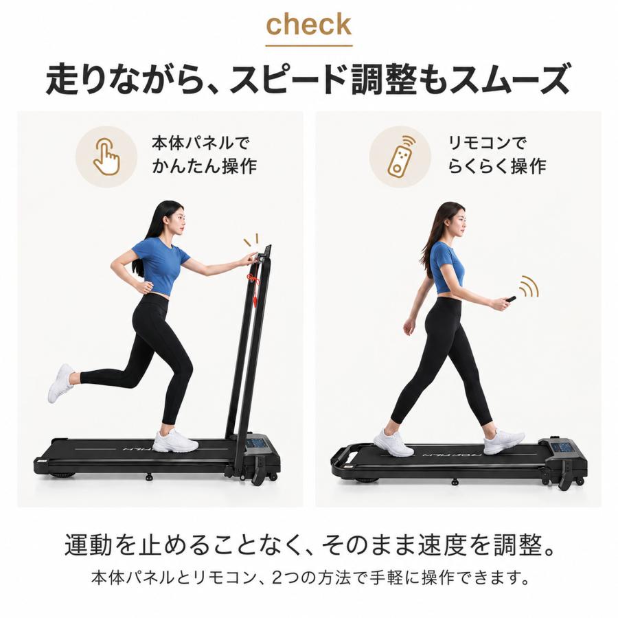 電動ランニングマシン 電動ルームランナー 家庭用 MAX8km/h ジョギングマシン トレッドミル 傾斜 業務用 | TOP FILM | 07