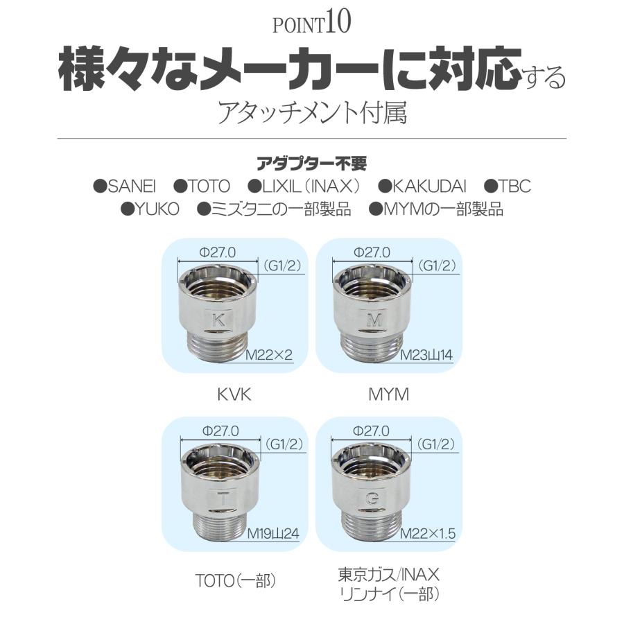 シャワーヘッド 節水 ナノバブル 節水増圧 増圧 美肌 塩素除去 ミスト 節水 高水圧 手元止水 塩素 6段階 | ONE STEP | 17