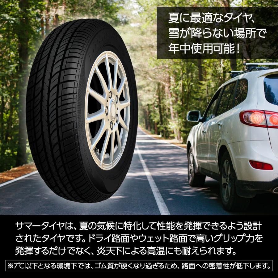 ダライ・ラマ155／65R14 2025年製】 サマータイヤ 4本セット 165/65R14 79H DELMAX（デル