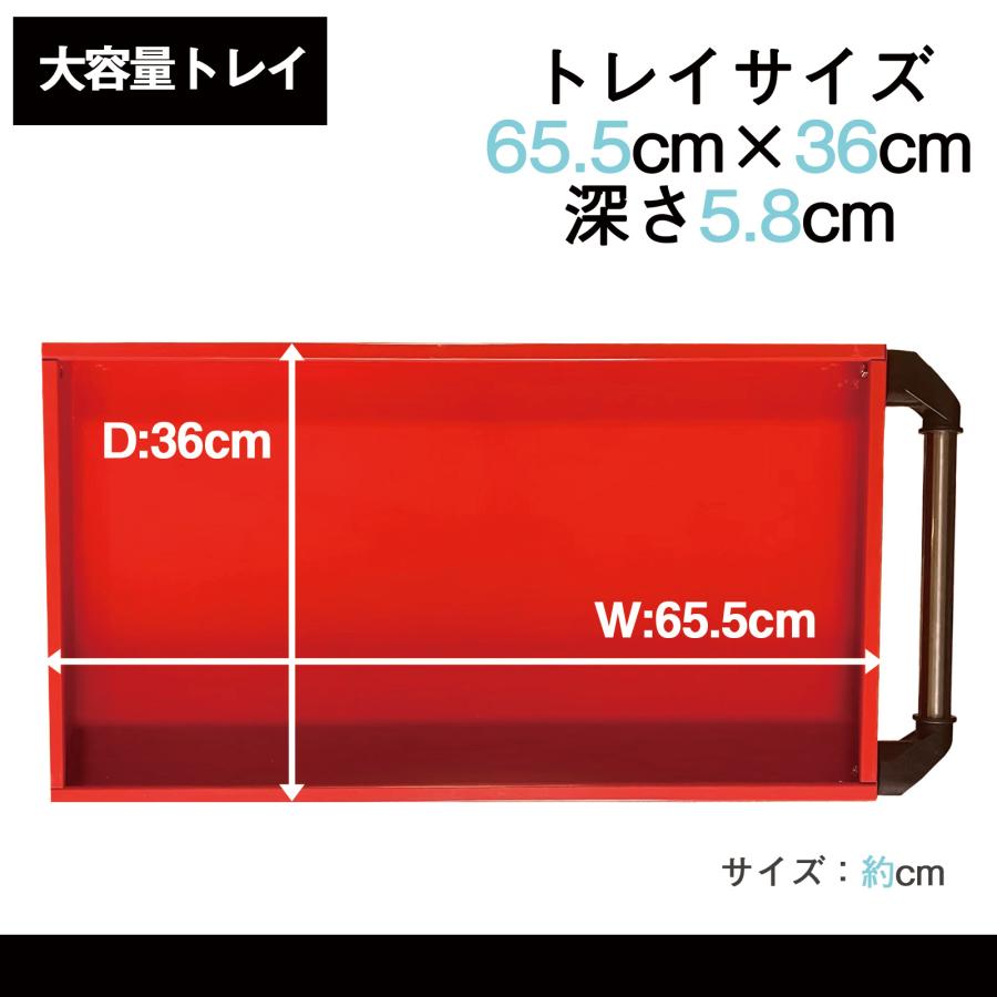 ツールワゴン 3段 ツールカート 工具 カート ワゴン 工具入れ ピットクルー ツールボックス キャスター付き | ONE STEP | 01