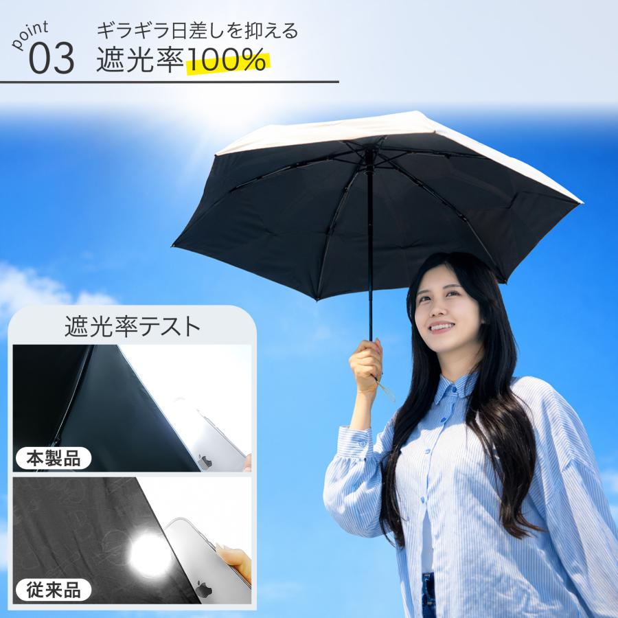 折りたたみ傘 折り畳み傘 軽量 ワンタッチ 自動開閉 日傘 メンズ レディース 晴雨兼用 軽量 大きい 完全遮光 | TOP FILM | 16