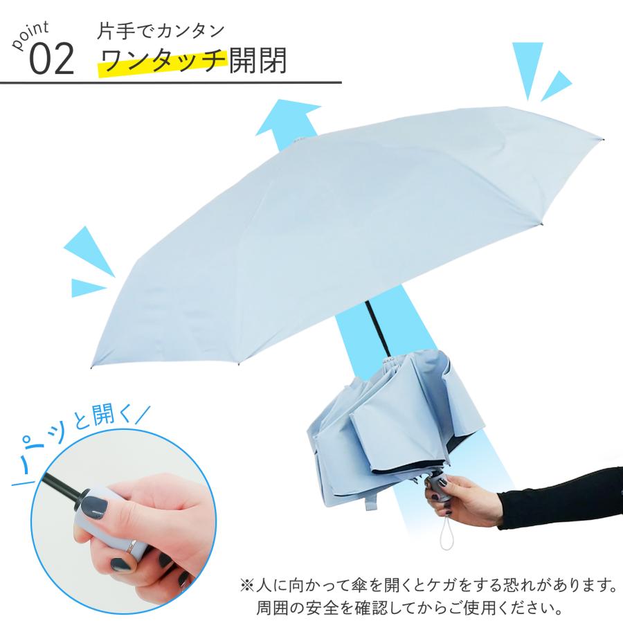 折りたたみ傘 折り畳み傘 軽量 ワンタッチ 自動開閉 日傘 メンズ レディース 晴雨兼用 軽量 大きい 完全遮光 | TOP FILM | 14