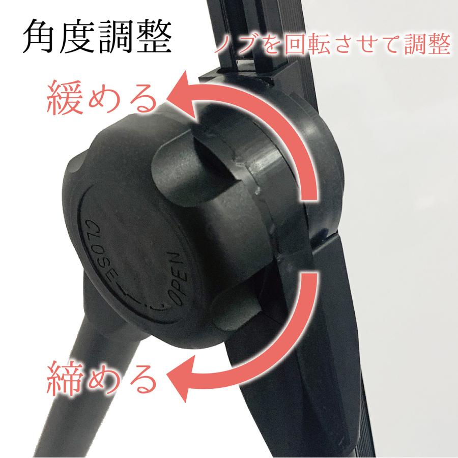 ONE STEP ホワイトボード 脚付き 自立 両面 スタンド式 折りたたみ