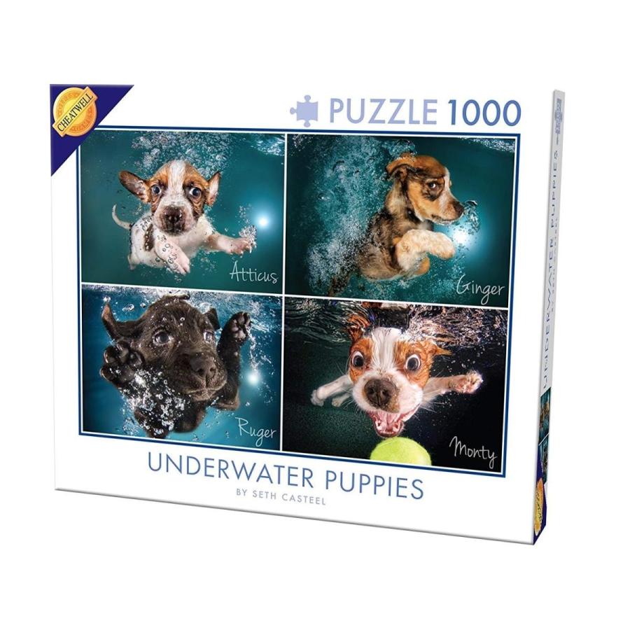 1000ピース ジグソーパズル 水中犬 4犬種 子犬 セス キャスティール B01itatq Notorious Collections 通販 Yahoo ショッピング