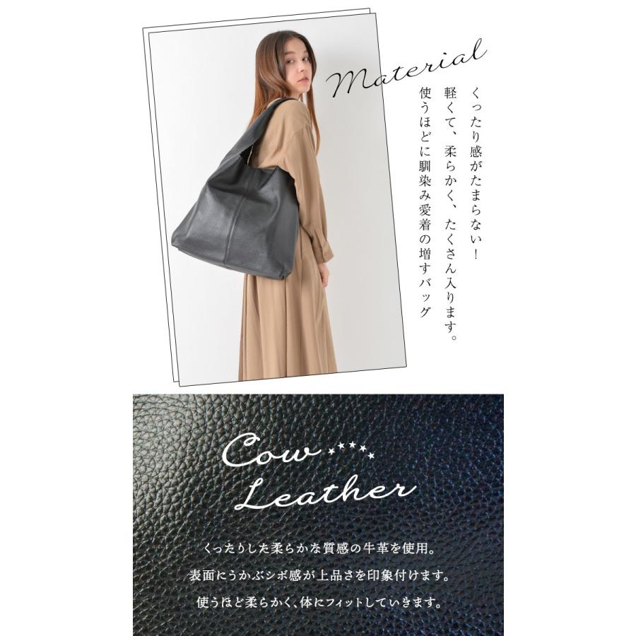 NOTRE FAVORI 本革 トートバッグ レディース バッグ 大きめ 柔らかい 