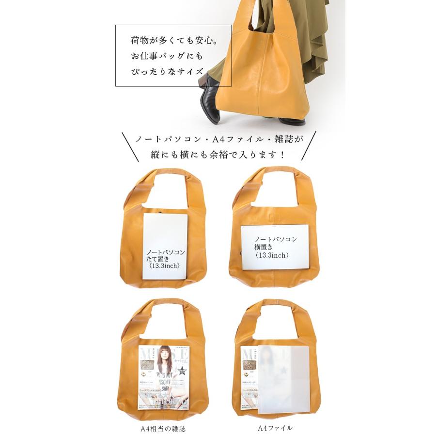 NOTRE FAVORI 本革 トートバッグ レディース バッグ 大きめ