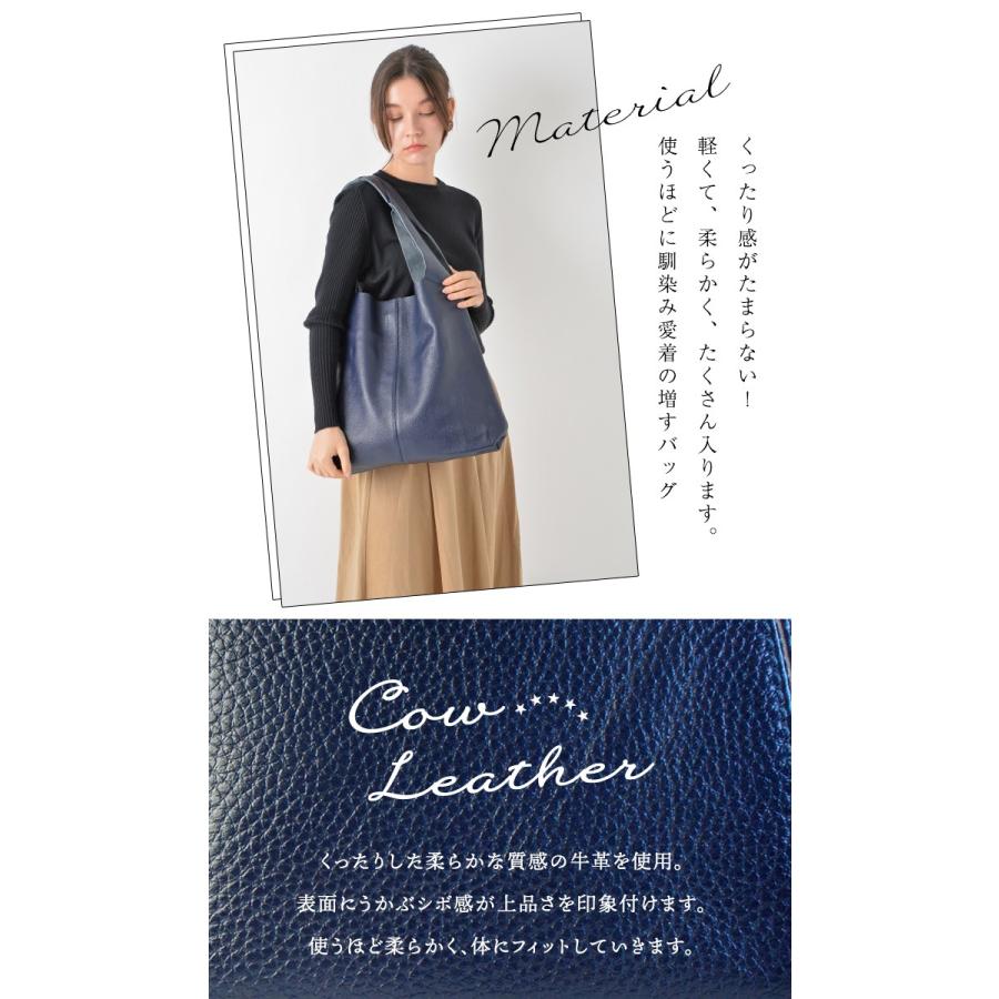 NOTRE FAVORI（ノートルファボリ） 本革 トートバッグ レディース 