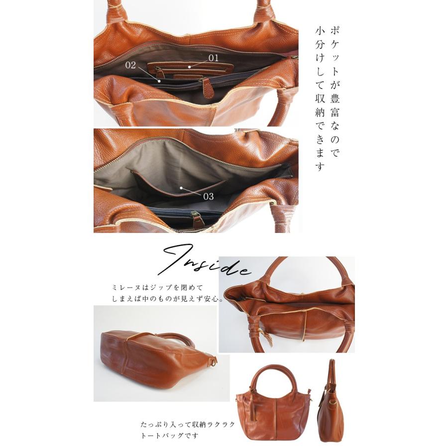 NOTRE FAVORI（ノートルファボリ） ショルダーバッグ 本革 レディース