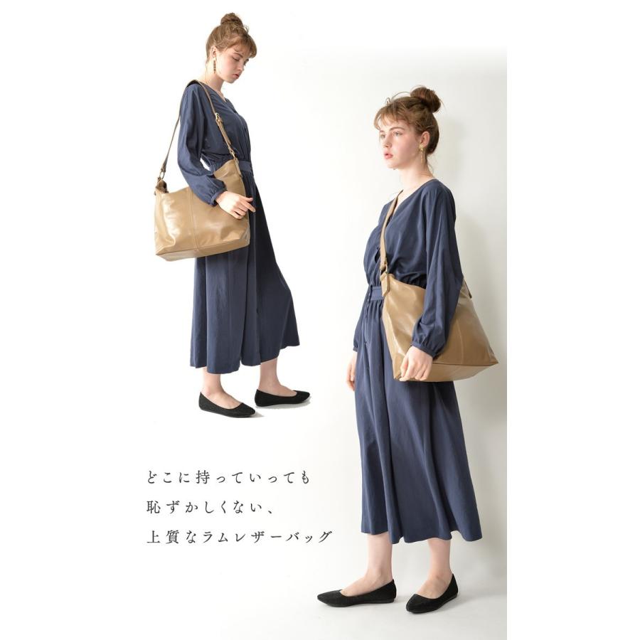 NOTRE FAVORI（ノートルファボリ） ラム革 バッグ 本革 ショルダー