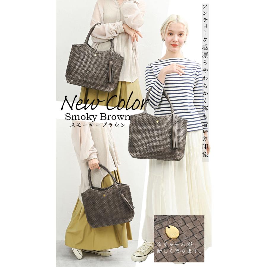 NOTRE FAVORI レザー メッシュバッグ かごバッグ 編みバッグ NOTRE FAVORI レザー メッシュバッグ かごバッグ 編みバッグ