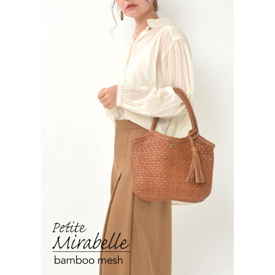 NOTRE FAVORI（ノートルファボリ） 【10%OFF】 レザー メッシュバッグ