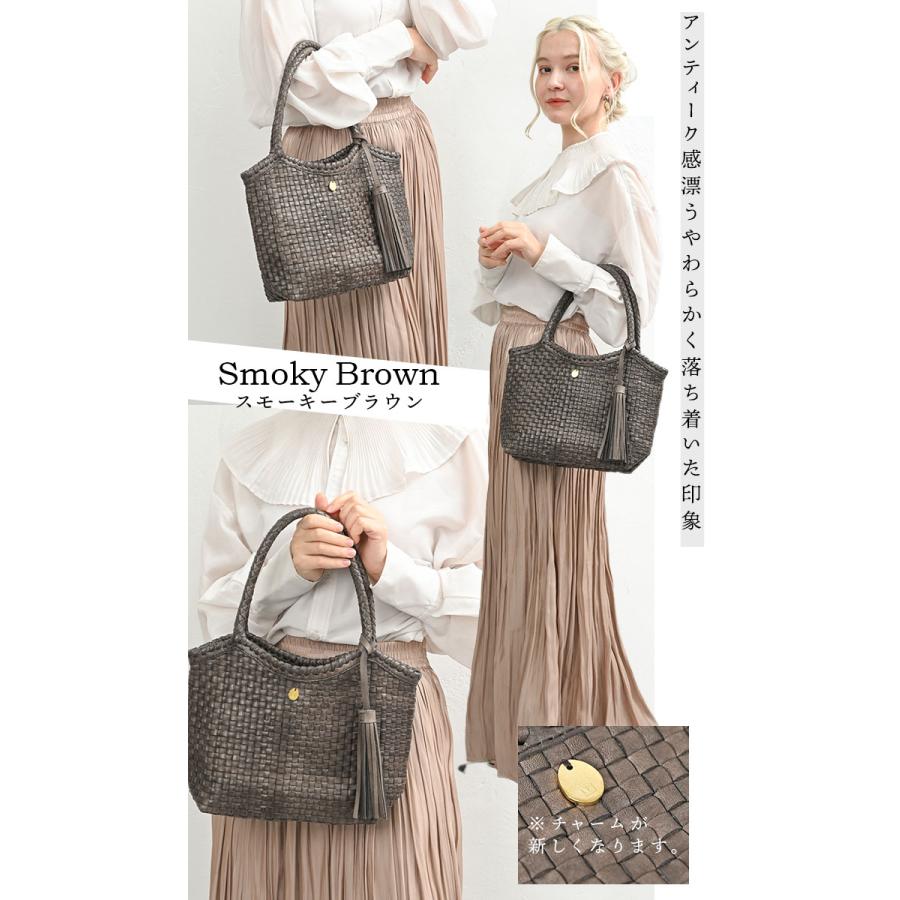 NOTRE FAVORI（ノートルファボリ） 【10%OFF】 レザー メッシュバッグ