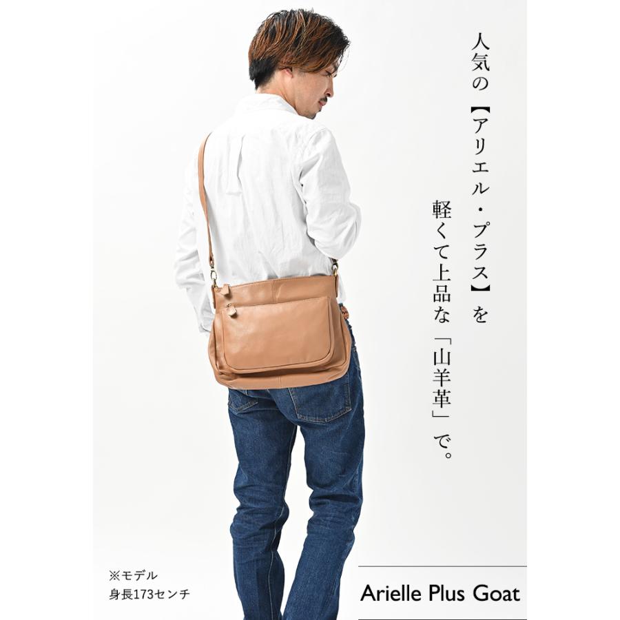 NOTRE FAVORI（ノートルファボリ） 本革 ショルダーバッグ メンズ 斜 