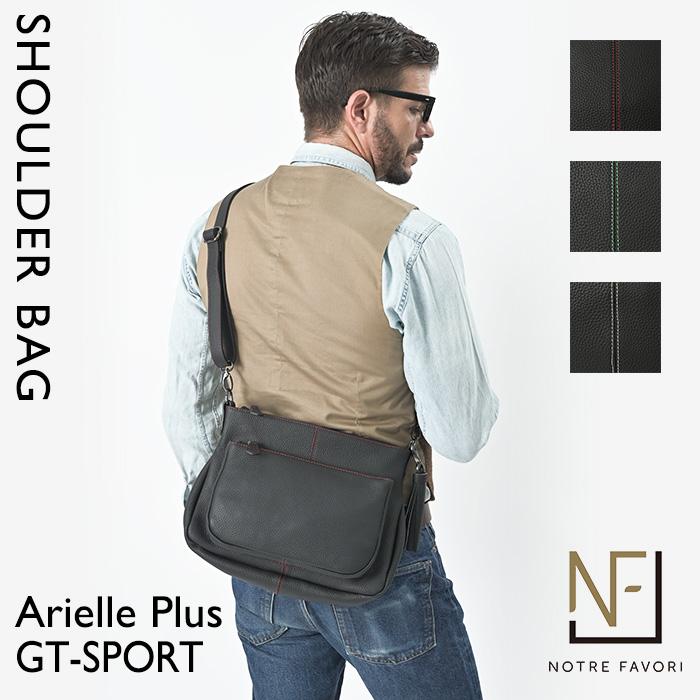 NOTRE FAVORI（ノートルファボリ） 本革 バッグ メンズ ショルダー