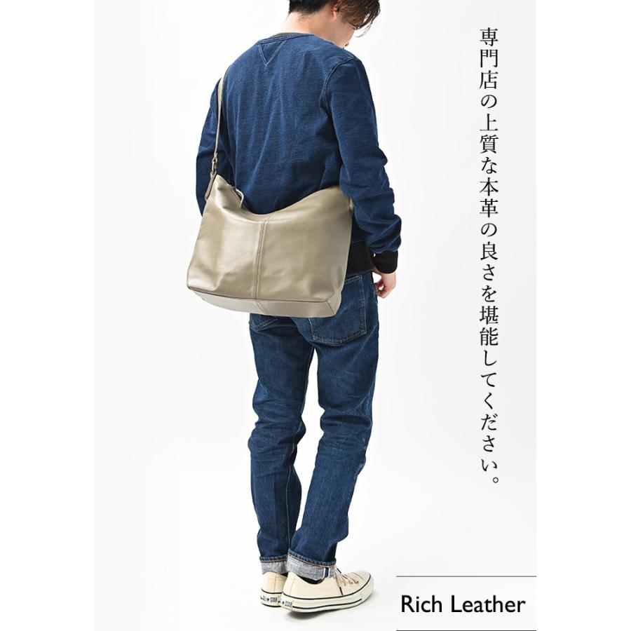 NOTRE FAVORI（ノートルファボリ） ラム革 メンズ 本革 ショルダー 