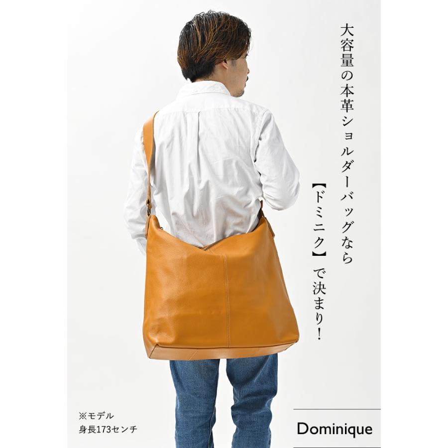 NOTRE FAVORI 10％OFFクーポン 大容量 本革 メンズ ショルダーバッグ 