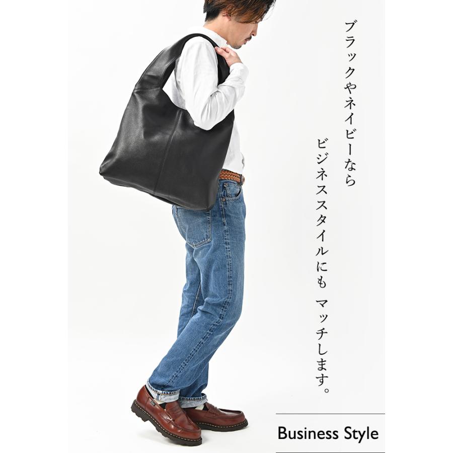 NOTRE FAVORI（ノートルファボリ） 本革 レザー バッグ メンズ 大きめ