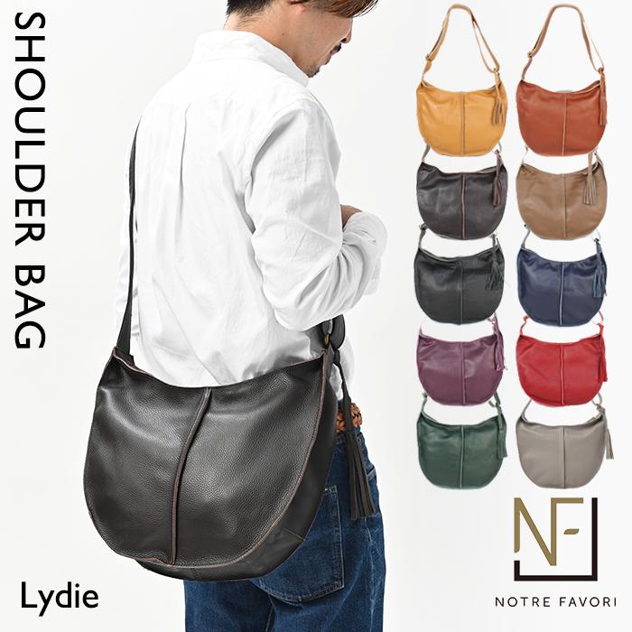 NOTRE FAVORI ショルダーバッグ メンズ レザー 斜めがけ NOTRE FAVORI ショルダーバッグ メンズ レザー 斜めがけ