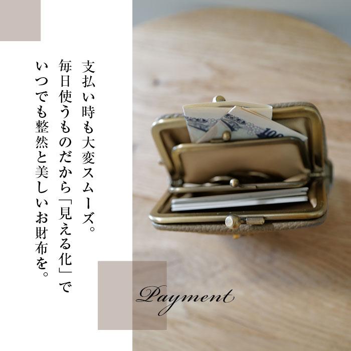 NOTRE FAVORI（ノートルファボリ） がま口 財布 コンパクト ミニ財布
