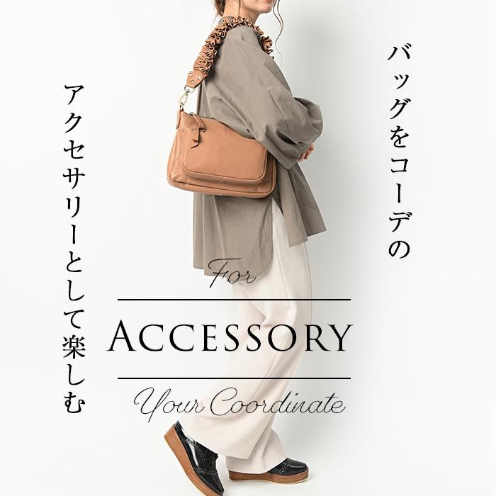 NOTRE FAVORI（ノートルファボリ） 本革 ショルダーバッグ バッグ と