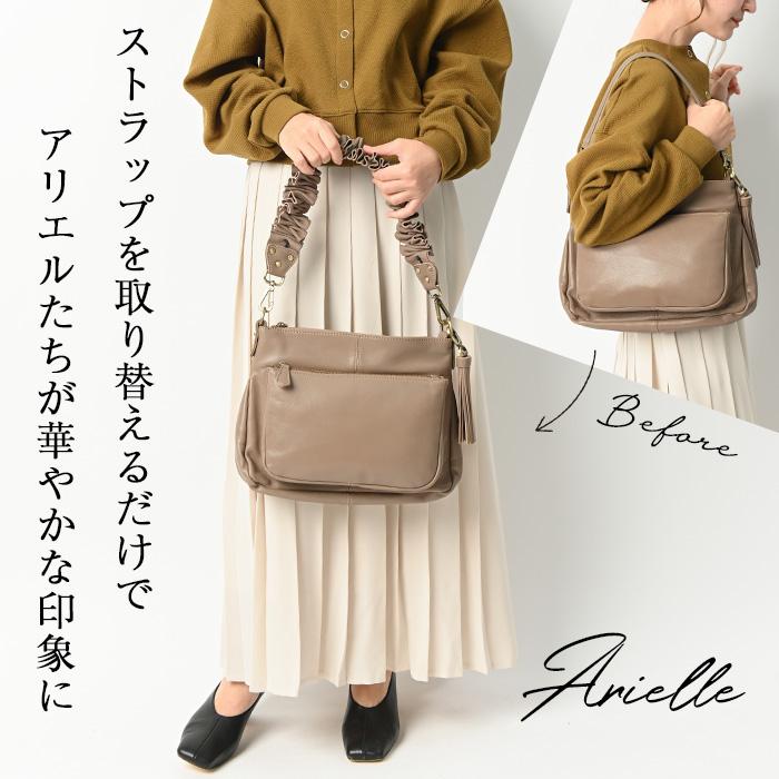 NOTRE FAVORI（ノートルファボリ） 本革 ショルダーバッグ バッグと 