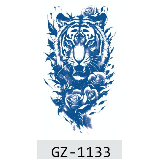 ジャグアタトゥーシール ヘナタトゥー GZ-1133 2週間消えないタトゥー