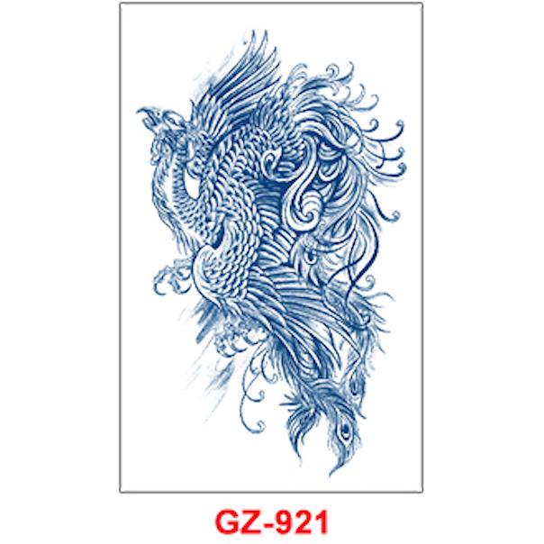 ジャグアタトゥーシール ヘナタトゥー GZ-921 2週間消えないタトゥー