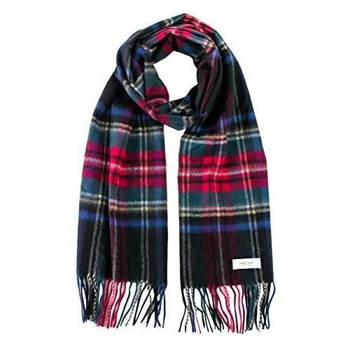 おすすめ チェック柄 メンズ 厚手 大判 マフラー カシミア マフラー カシミヤ ブラック レッド Totti Matti チェック 男 100 ストール 財布 帽子 ファッション小物 Affaires Sociales Gouv Cg